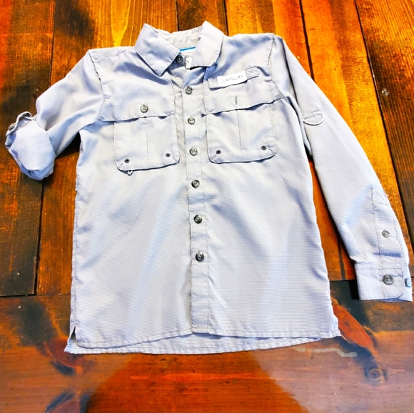 Magellan Outdoors Other - 🔴XS 6/7 Magellan Outdoors fishing shirt boys grey